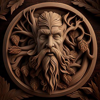 3D модель St druid (STL)